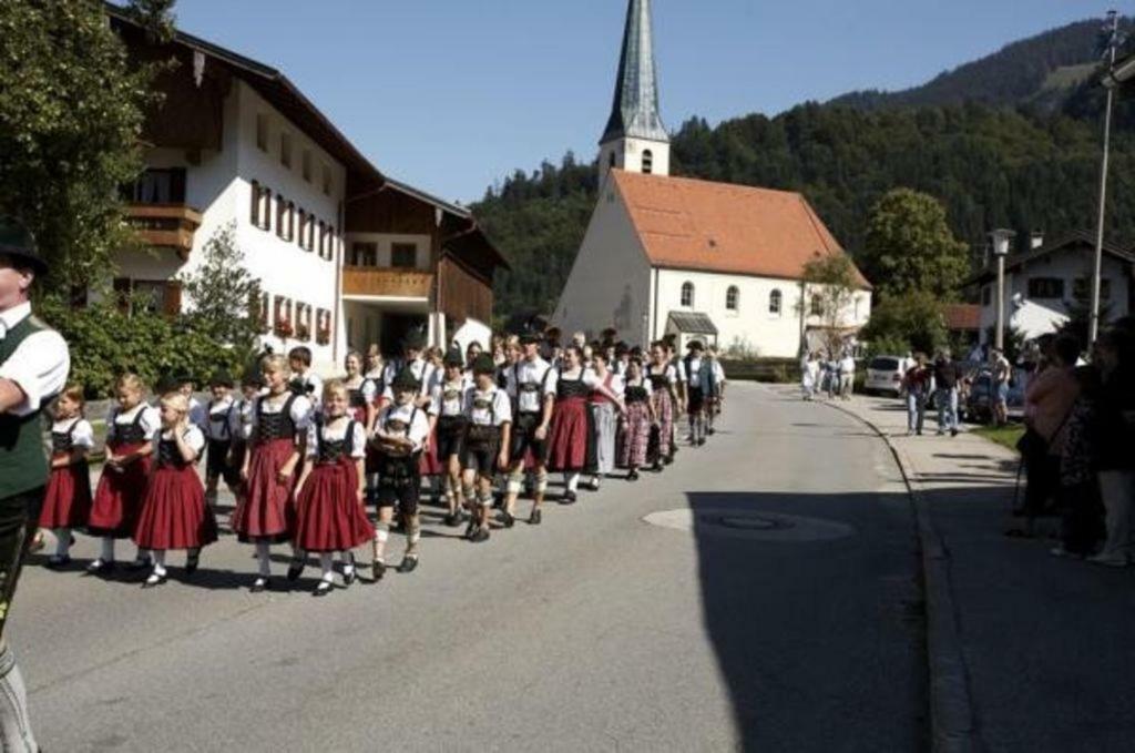 Ferienwohnung Haus Mariandl Unterwössen Exterior foto